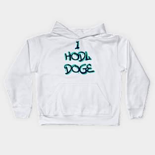 I Hold Doge Logo Kids Hoodie